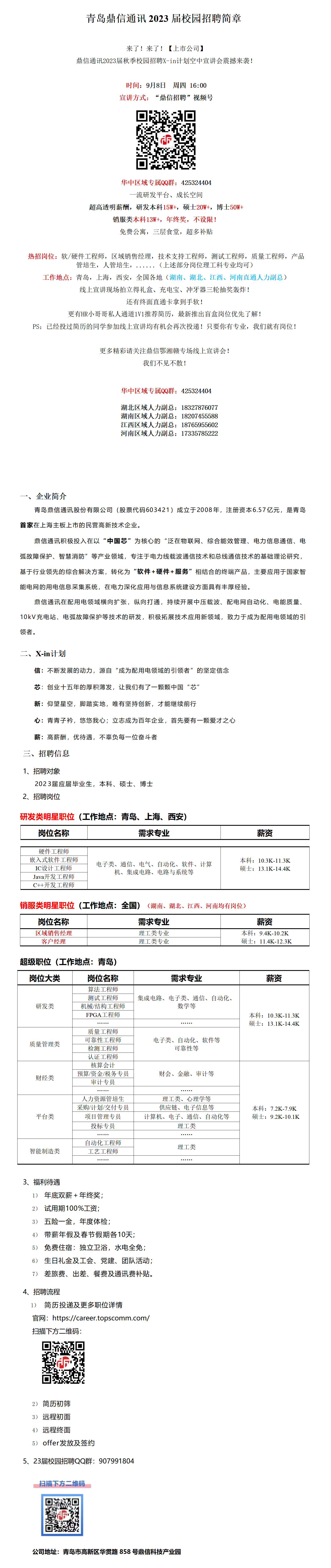 青岛鼎信通讯23届校园招聘简章(华中区域）_01.png